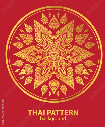 layout lines thai vector