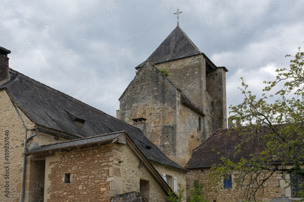 église de Auriac en Périgord