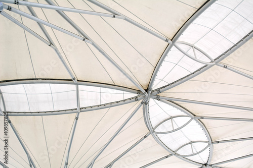 Synthetic rubber roof
