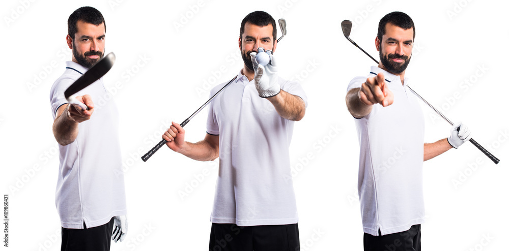 Golfer man Golfer man