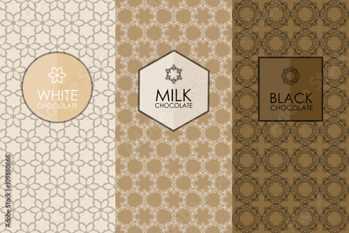 set of templates packaging