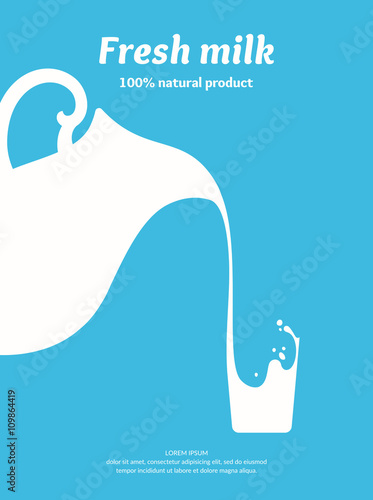 The Image of Fresh Milk