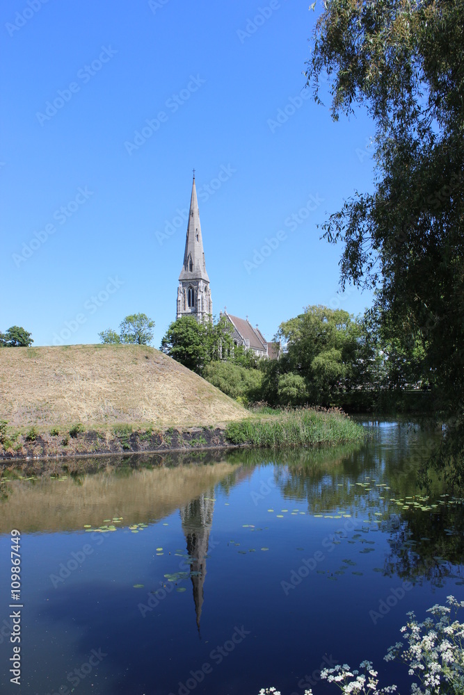 St Alban Anglican Church 1885 to 1887 Copenhagen, Denmark