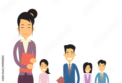 Asian Business People Group 