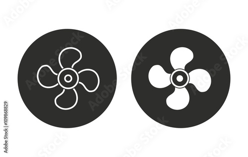 Fan - vector icon.