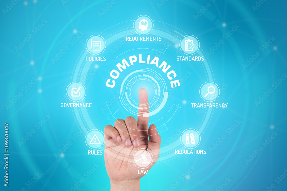 COMPLIANCE TECHNOLOGY COMMUNICATION TOUCHSCREEN FUTURISTIC CONCE COMPLIANCE TECHNOLOGY COMMUNICATION TOUCHSCREEN FUTURISTIC CONCE