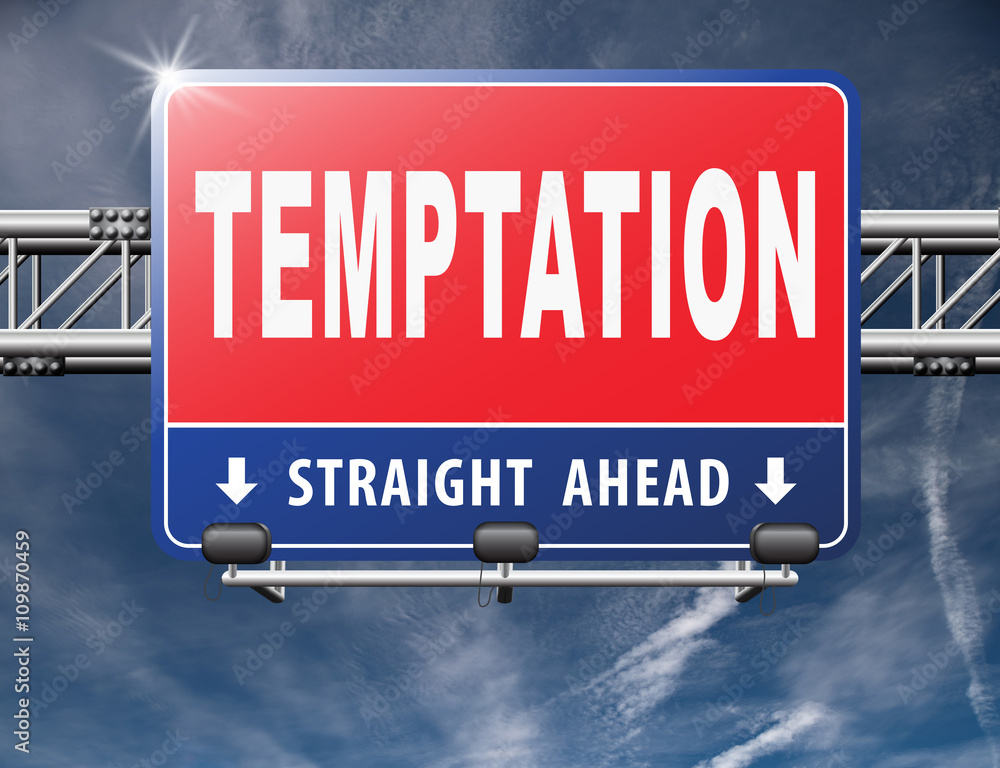 Temptation Resist Devil Temptations Lose Bad Habits By Self Control 