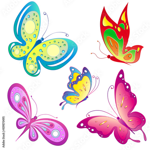 butterflies design