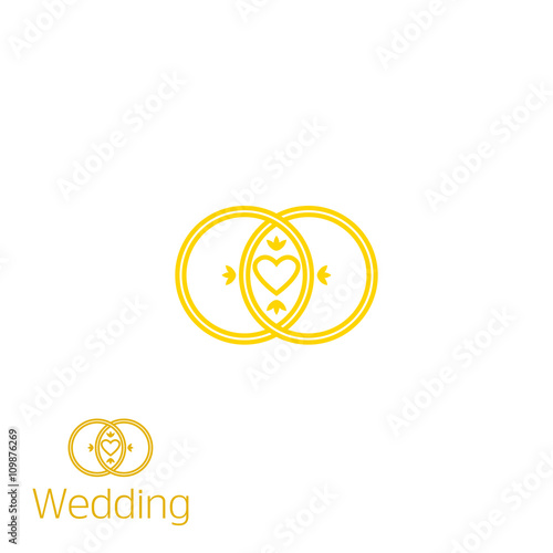 Logo wedding event