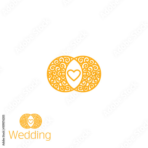 Logo wedding event