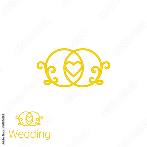 Logo wedding event