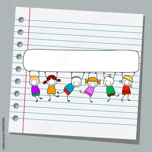 notebook paper kids
