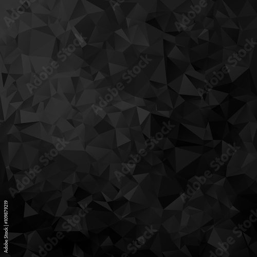 Black geometric triangular pattern