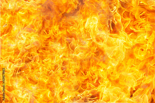 Burning fire flame background