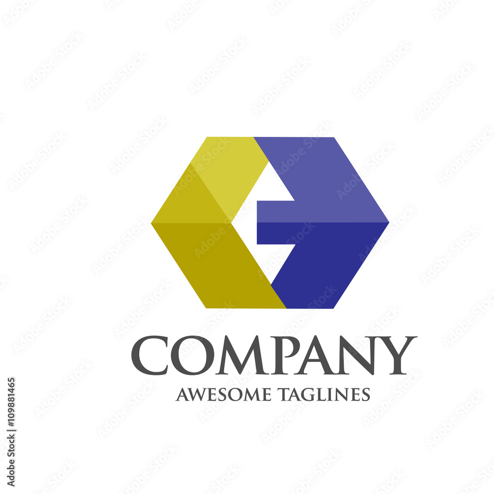 Abstract arrow logo design vector Abstract arrow logo design vector