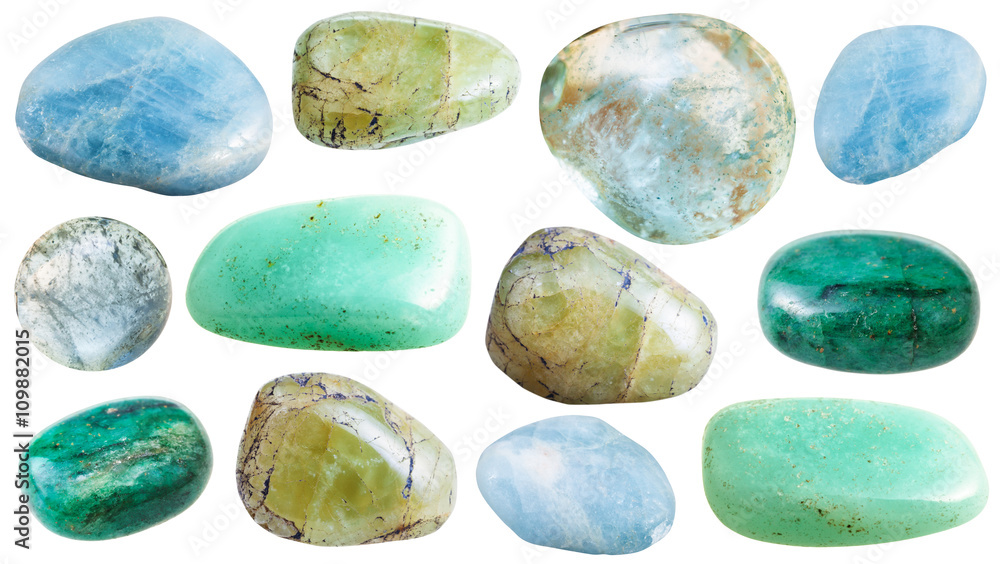 set of various beryl mineral stones and gemstones set of various beryl mineral stones and gemstones