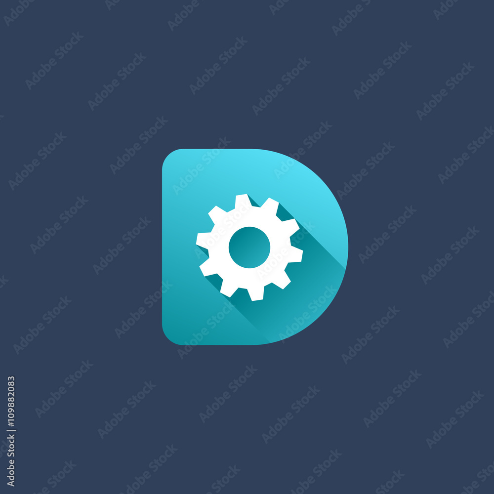 Letter D technology logo icon design template elements Letter D technology logo icon design template elements