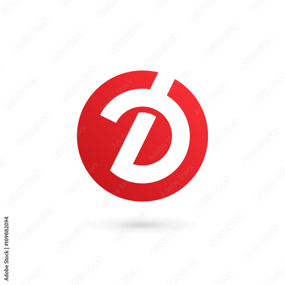 Letter D logo icon design template elements Letter D logo icon design template elements