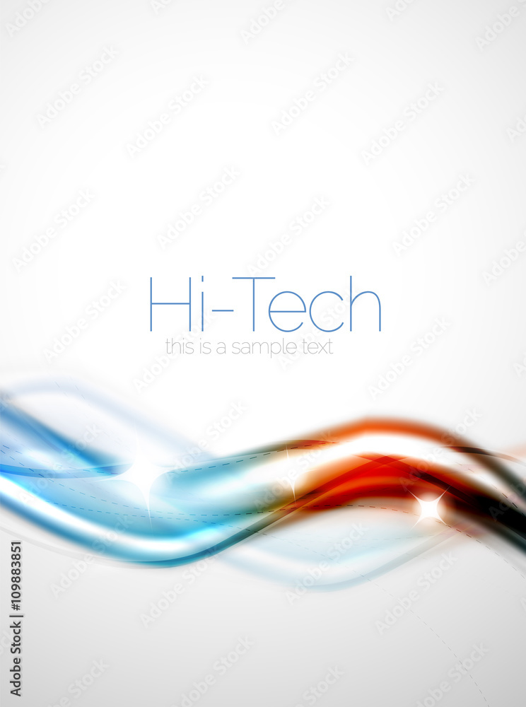 Glossy wave, coporate business brochure identity design Glossy wave, coporate business brochure identity design