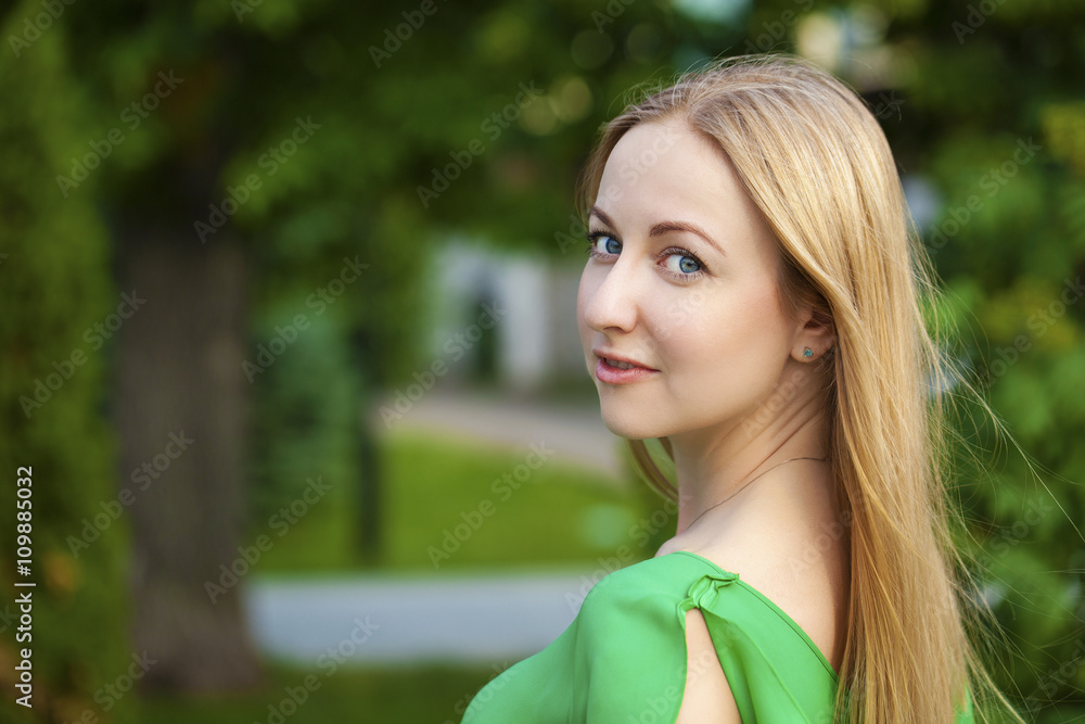 Young beautiful blonde woman Young beautiful blonde woman
