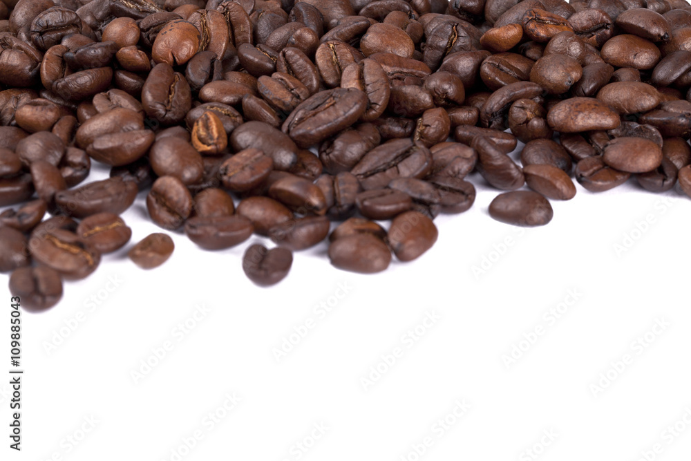 close up image of pile of coffee beans close up image of pile of coffee beans