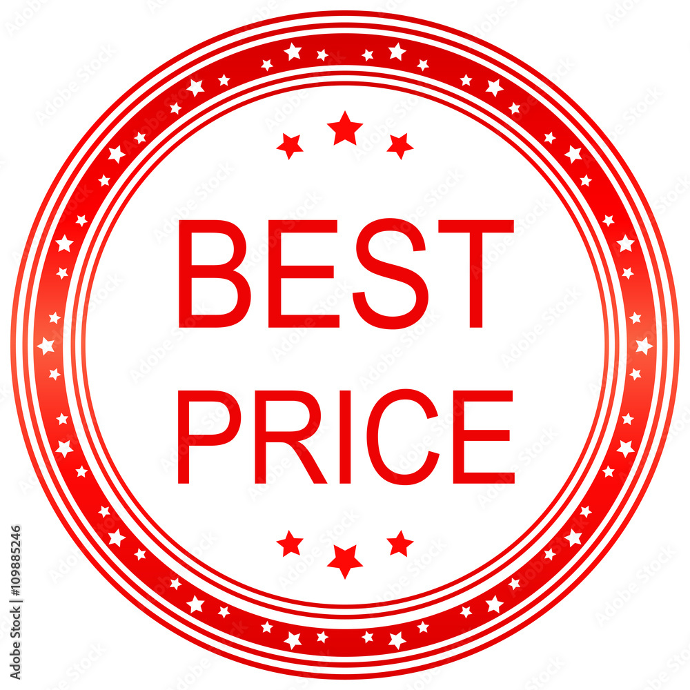 Best price. Vector image.