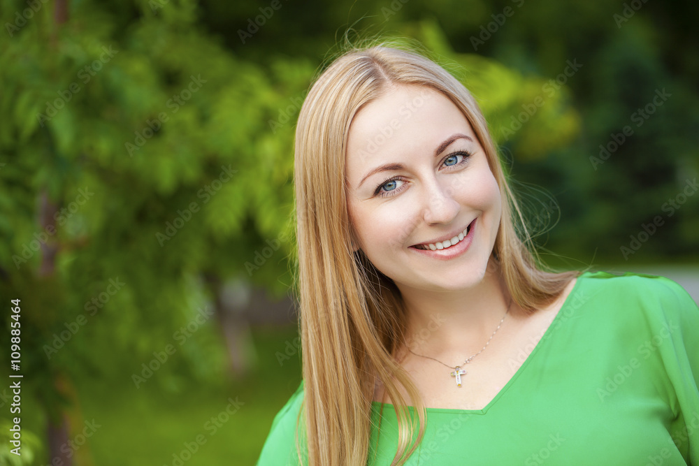 Young beautiful blonde woman Young beautiful blonde woman