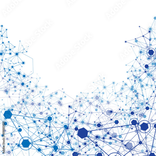 Global Network - Vector Illustration, Graphic Design. 