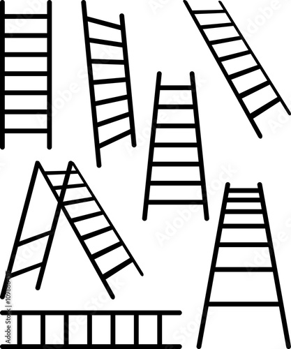 Ladder Icon Set