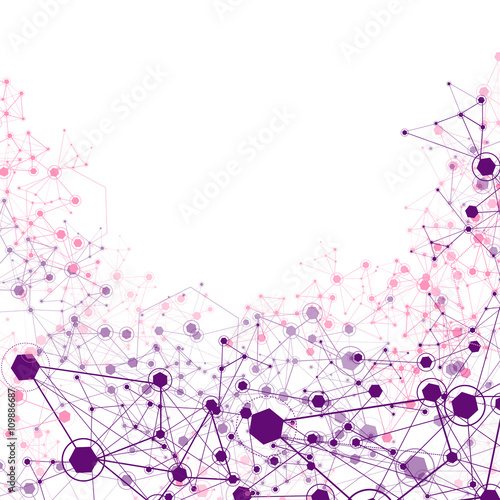 Global Network - Vector Illustration, Graphic Design. 