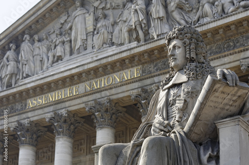 Assemblée nationale française Statue de Henri François d'Aguessau photo