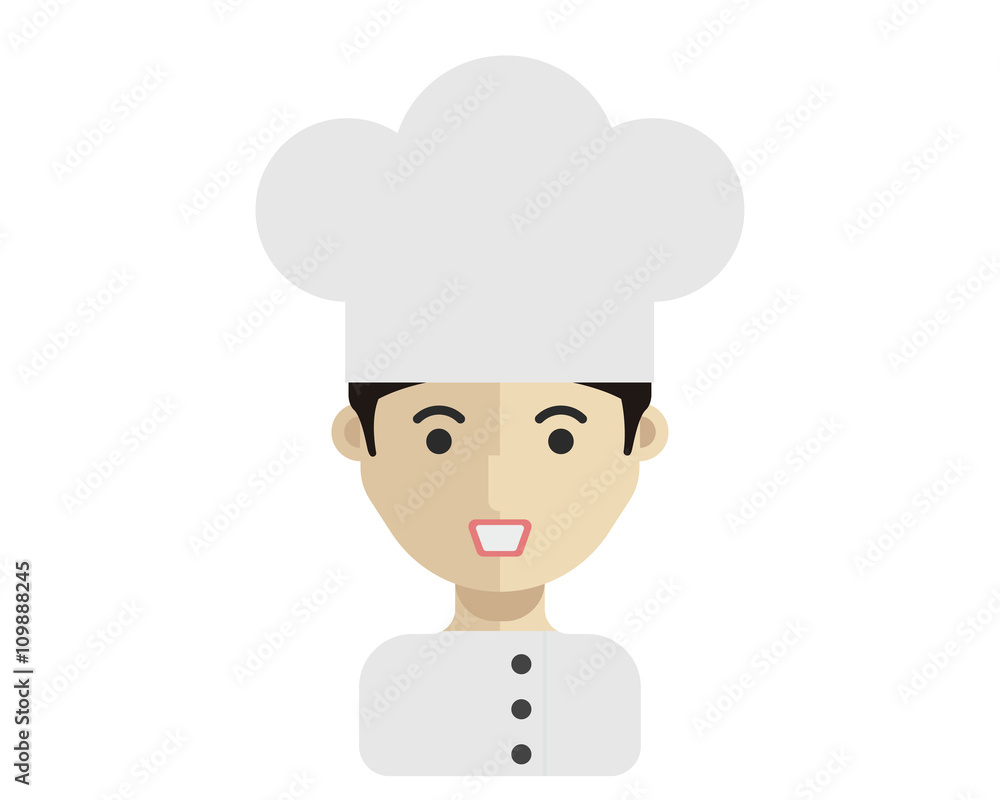 People At Work Avatar - Female Chef People At Work Avatar - Female Chef