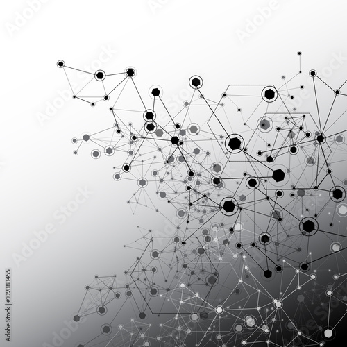 Global Network - Vector Illustration, Graphic Design. 