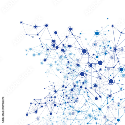 Global Network - Vector Illustration, Graphic Design. 