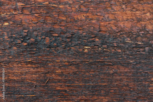 Фон деревянной доски, покрытой морилкой © heshixin