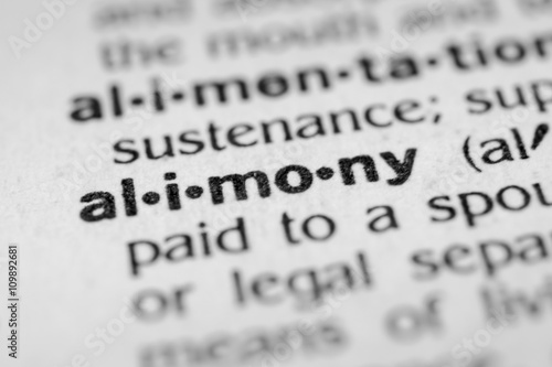Alimony