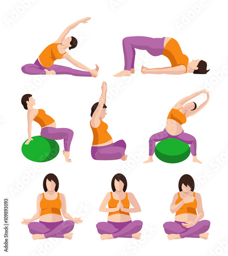 Pregnant Woman Exercise