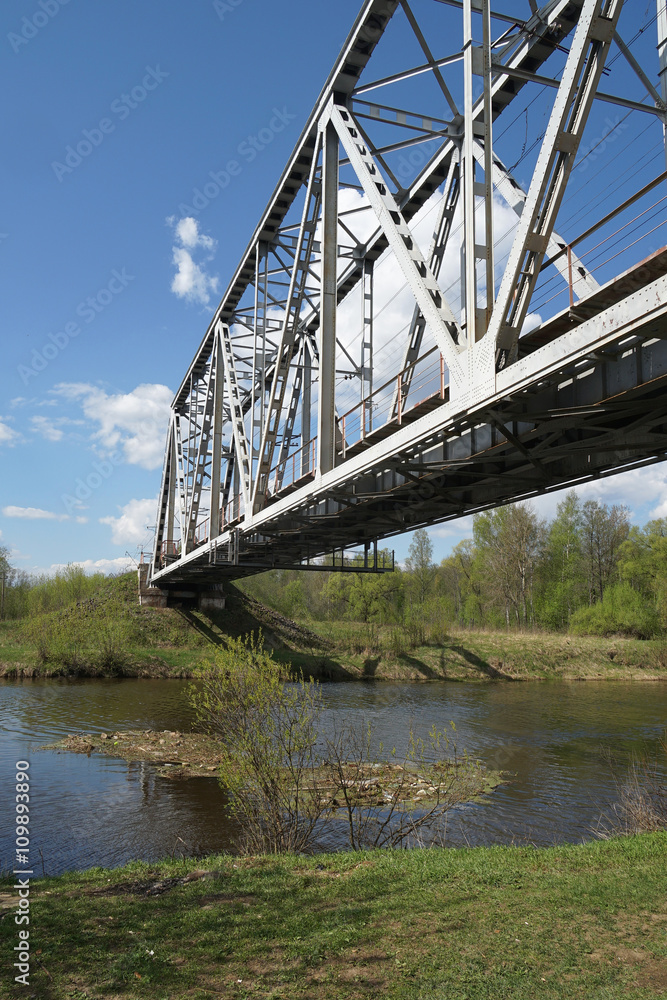 Obraz premium railroad bridge