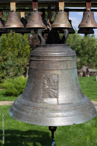 Ukraine. ancient orthodox tskrkovny bell