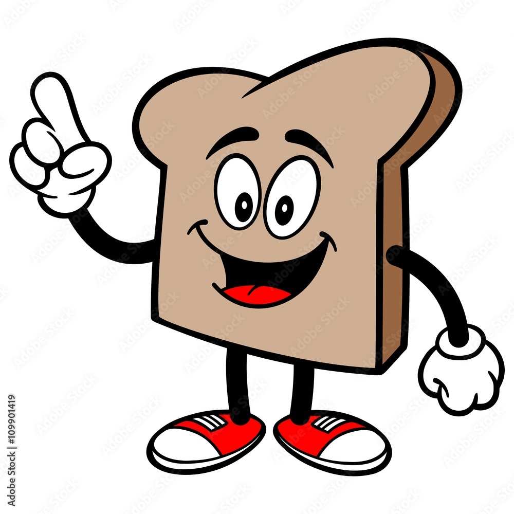 Bread Slice Pointing Bread Slice Pointing