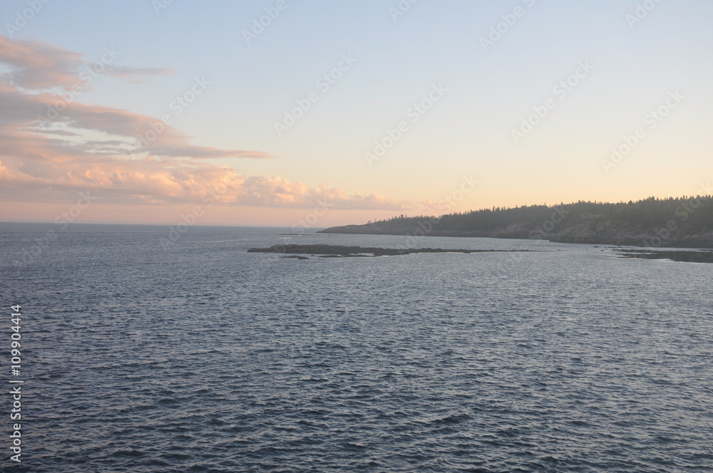 Coastal dusk Coastal dusk