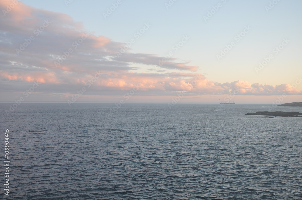 Coastal dusk Coastal dusk