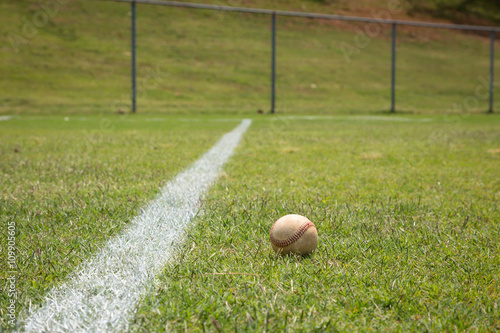 Εκτύπωση καμβά Baseball on a little league baseball field in spring