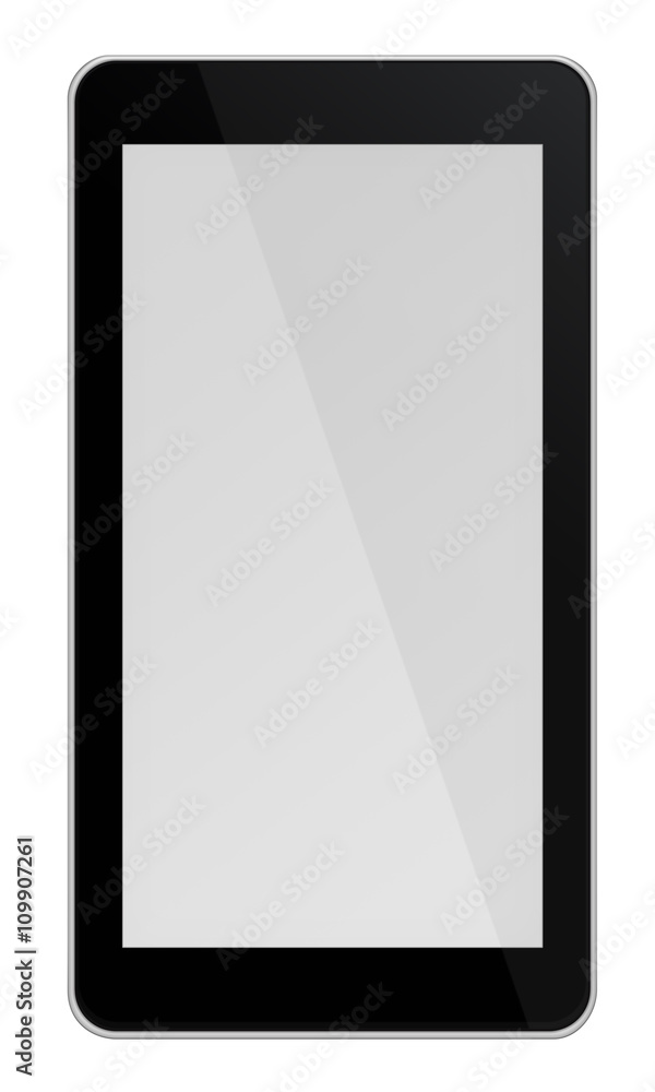 Smart phone isolated on white background. Smart phone isolated on white background.