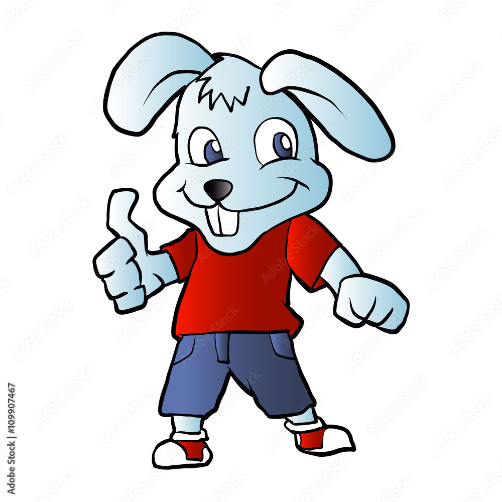 rabbit cartoon rabbit cartoon