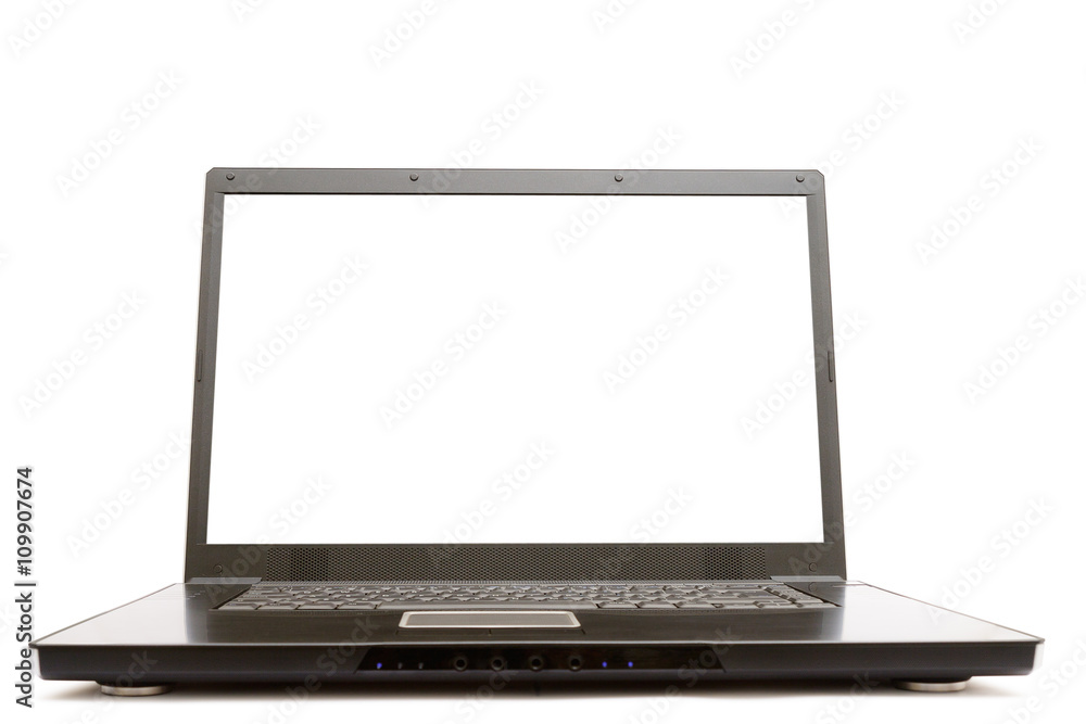 Modern notebook computer Modern notebook computer