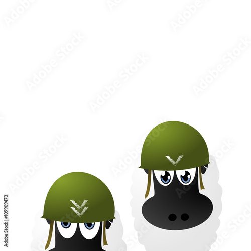 Schafe in der Army