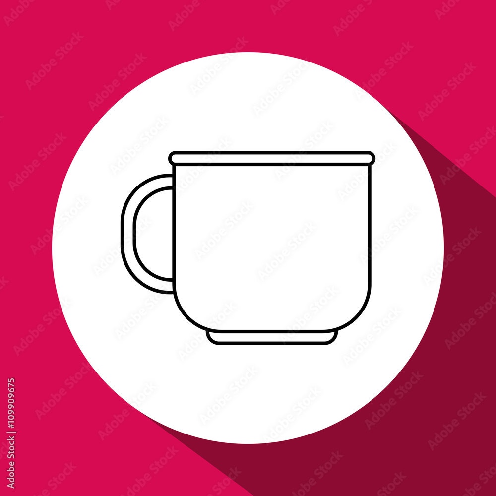 menu design, flat illustration