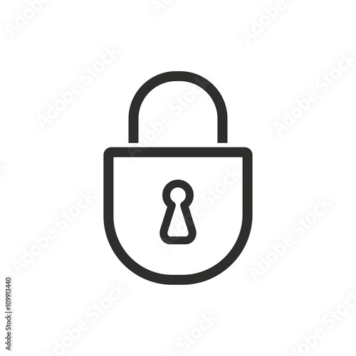 Lock - vector icon.