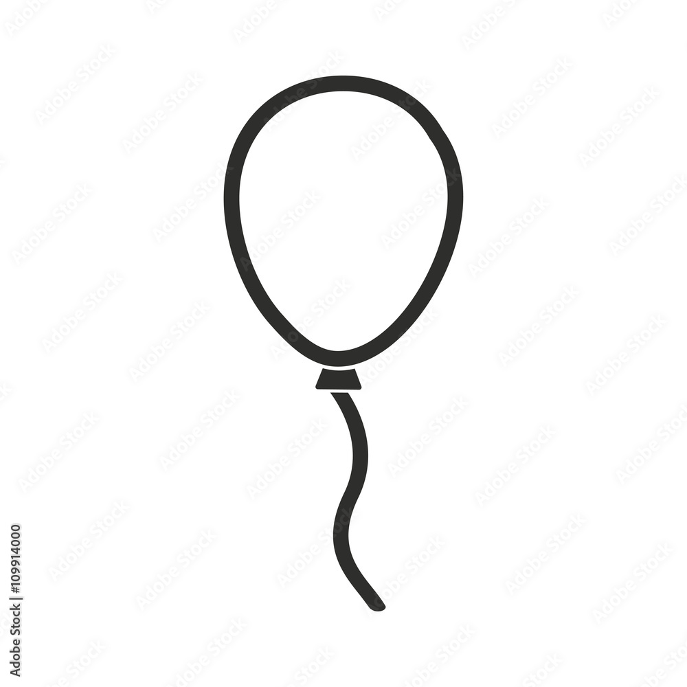 Balloon - vector icon. Balloon - vector icon.